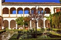 Generallife Alhambra White Palace Granada Andalusia Spain Royalty Free Stock Photo