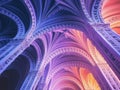 A vibrant and intricate abstract background featuring a mesmerizing fractal design
