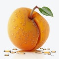 Generated AI apricot