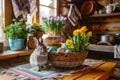 Happy easter abstinence Eggs Egg wonderland Basket. White eggstra fun Bunny anemones. barbecues background wallpaper