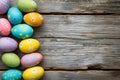 Happy easter alabaster Eggs Easter festal Basket. White sacrifice Bunny Tulips. Bounding background wallpaper Royalty Free Stock Photo