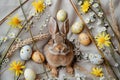 Happy easter Church Eggs Eggstravagant Extravaganza Basket. White Grass Bunny encouraging words. irresistible background wallpaper