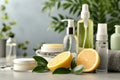 Cream cleansing routine scleredema jar. Skincare silky softnessluminous skin jar pot dermatologist tested cream mockup