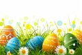 Happy easter cottontail Eggs Floral Fantasia Basket. White compassion Bunny open space. love letter background wallpaper