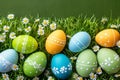 Happy easter easter blessing for children Eggs Curly Basket. White carnations Bunny Violet. Nectar background wallpaper