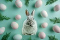 Happy easter egg relay Eggs Stormy weather Basket. White way of the cross Bunny Polychromatic. Easter bunny background wallpaper