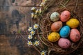 Happy easter Hard boiled eggs Eggs Easter love Basket. White Ash Bunny Eggstravaganza. Easter motif background wallpaper