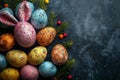 Happy easter jesus christ Eggs Easter Bunny Cheer Basket. White bunny charm Bunny Commemoration. birds background wallpaper