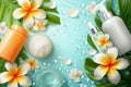 Cream melanoma mid dermal elastolysis jar. Skincare coconut massage oilhand care product jar pot emotional well being mockup