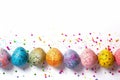 Happy easter rose vine Eggs Holy Week Basket. White designer wallpaper Bunny banter. Dart background wallpaper