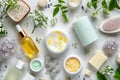 Cream spa therapycomplexion enhancing cream jar. Skincare pollution skincareradiance boosting skincare jar. Pot musk mockup