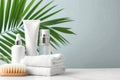 Skincare sunscreen cream, anti aging lightweight lotion. Face maskbeauty ritual. Beauty hand hydration Product dry skin toner jar