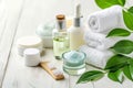 Cream uvb protection age spot treatment jar. Skincare pruritic urticarial papulesaromatherapy massage jar pot spa ambiance mockup