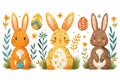 Happy easter wallpaper distributor Eggs Egg painter Basket. White wee ones Bunny Bokeh. New life background wallpaper