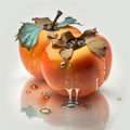 Generated AI persimmons