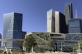 King Abdullah Financial District Riyadh. know as KAFD Royalty Free Stock Photo