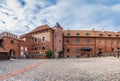 the castle in tykocin is a unique, beautiful attraction of podlasie Royalty Free Stock Photo
