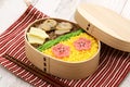 Japanese spring homemade bento (lunch box )