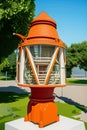 Cartoon Vector Illustration of a light house lantern AI