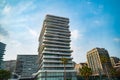 Sweeping Balconies of a Modern Urban High-Rise