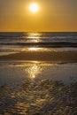 Evening mood at the North Sea Royalty Free Stock Photo