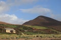 Exploring Ireland Countryside - greenary and beautiful small standalone houses - Irish countryside tours Royalty Free Stock Photo