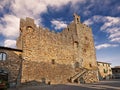 Castellina in Chianti, Siena, Tuscany, Italy: the medieval fortress Royalty Free Stock Photo