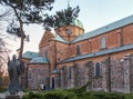 cathedral basilica of the assumption of the blessed virgin mary in plock Royalty Free Stock Photo