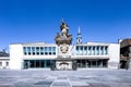 Poznan, Poland - a monument to Saint John of Nepomuk at the Old Market. Royalty Free Stock Photo
