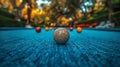 conceptual image of a close up shot of bocce balls Royalty Free Stock Photo