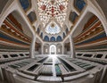 3D CG rendering of Inside the mosque. High resolution image. Royalty Free Stock Photo