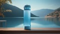 Innovative Portable Water Purification Device Highlighting Design and Functionality Royalty Free Stock Photo