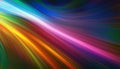 A prism burst of rainbow colored light beams on a black background Royalty Free Stock Photo