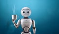 Grumpy Bot\'s Brew Royalty Free Stock Photo