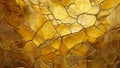 Cracked gold wall texture background Royalty Free Stock Photo