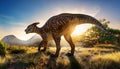 Dinosaur-Shaped cat in the Jurrasic Park universe Royalty Free Stock Photo