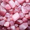 Beautiful pink quartz texture suitable as background. Royalty Free Stock Photo