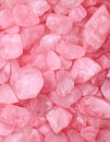 Beautiful pink quartz texture suitable as background. Royalty Free Stock Photo