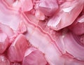 Beautiful pink quartz texture suitable as background. Royalty Free Stock Photo