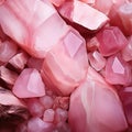 Beautiful pink quartz texture suitable as background. Royalty Free Stock Photo