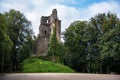 Ruins in the town of Vire Royalty Free Stock Photo