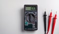 Digital Multimeter Reading 100 Royalty Free Stock Photo