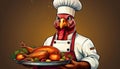 Thanksgiving Turkey Chef Royalty Free Stock Photo