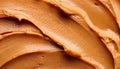 Peanut butter background, top view Royalty Free Stock Photo