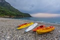 Kabak Beach in Turkey Royalty Free Stock Photo