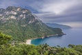 Kabak Beach in Turkey Royalty Free Stock Photo