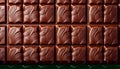 Chocolate pattern - Food Pattern - Generated by Ai. Royalty Free Stock Photo