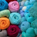 Skeins of Yarn - Vertical. Royalty Free Stock Photo