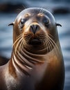 Sealion Closeup Royalty Free Stock Photo