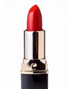 Red Lipstick. Isolated over white Royalty Free Stock Photo